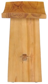 Taburet, lemn masiv de tec