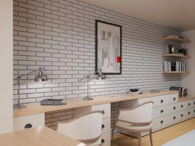 Panou 3D de interior poliuretan CARAMIDA dimensiuni 500x15x1100mm