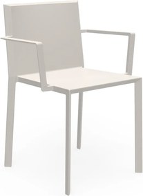 Set de 4 Scaune moderne cu brate de exterior / interior design premium QUARTZ CHAIR with arms 54195 Vondom