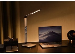 Immax 09105L - Lampă de birou LED+CCT dimabilă, cu încărcare wireless Qi, IDEAL, 8,5W/230V