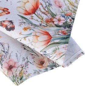 decoDoma Traversă de masă cu imprimeu PĂȘUNE PROASPĂTĂ 40 x 110 cm