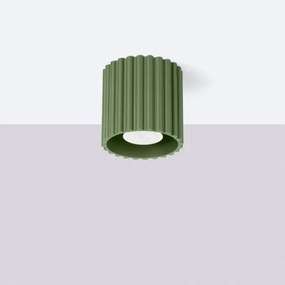 Sollux SL.1794 - Spot AURA 1xGU10/10W/230V, 10 cm, verde