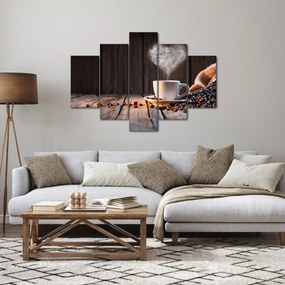 Tablou - Timp pentru cafea (150x105 cm)