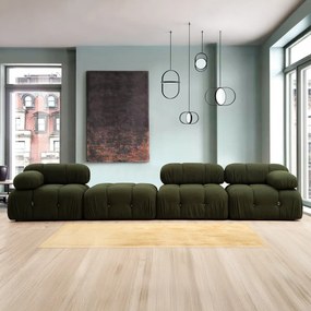 Taburet Bubble Pouffe Verde
