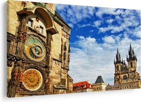 Tablou - Ceasul astronomic din Praga (90x60 cm)