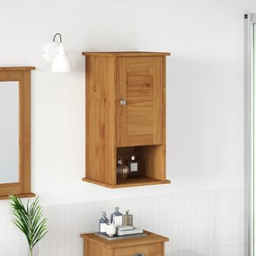 vidaXL Dulap Bathroom Montat pe Perete maro miere 37 x 34 x 71.5 cm