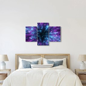 Tablou - Spațiu neon (90x60 cm)