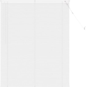 vidaXL Jaluzea venetiană Manual Ajustabil Alb 150 x 120 cm PVC