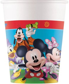 Disney Mickey Rock the House pahar de hârtie 8 buc 200 ml FSC