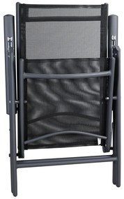 Deuba Set de grădină Bern 1+8 din aluminiu - antracit WPC