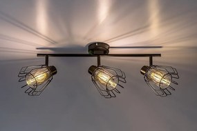 Plafoniera stil industrial Emerencia 3L