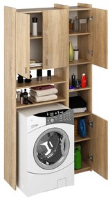 Dulap deasupra mașinii de spălat MIRALI, stejar sonoma