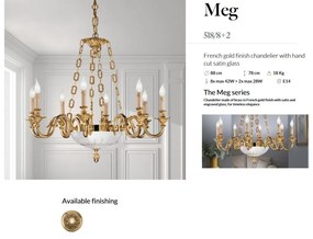 Lustra LUX design clasic realizata manual Meg