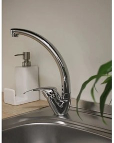 RAV Slezák SA006.0/3 - Baterie pentru chiuvetă SAZAVA, 26,5 cm, crom lucios