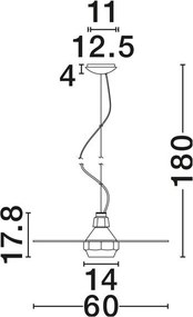 Pendul design modern LORA