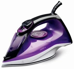 Fier de calcat Oliver Voltz OV51050E, 2400W, 220 ml, Auto-curatare, Violet/Negru