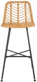 Scaun tip bar Herschel (natural + negru). 1039567