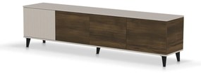 Comoda TV Random 2 RTV-3 casmir/nuc/negru L200 cm