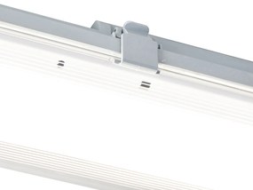 Corp fluorescent gri cu LED 15W 2250 lm 4000K IP65 - Baza