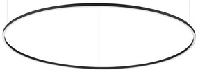 Lustra LED XXL suspendata Oracle slim sp d150 round 2700k on-off negru