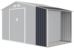 Magazin pentru lemne pentru casa metalica XL