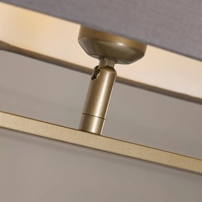 Veioza/Lampa de masa decorativa Sleek bronz/gri