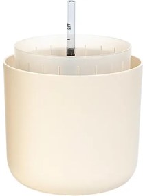 Plastia Ghiveci cu auto-apărare Tolita Air cream,16 cm diametru, diam. 16 cm