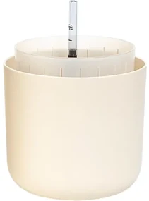 Plastia Ghiveci cu auto-apărare Tolita Air cream,16 cm diametru, diam. 16 cm