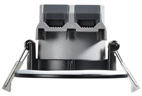 Set de 3 spoturi incastrabile baie LED dimabil Fremont 3-Kit IP65 2700K negru