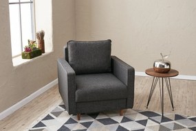 Fotoliu Eva - Anthracite