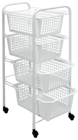 Suport cu coșulețe Metaltex Miami, înălțime 83 cm