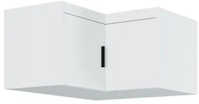 Suprastructură pentru dulap Elanor V (alb). 1096882
