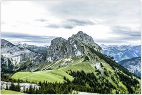 Tablou - Crestele munților (90x60 cm)