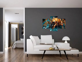 Tablou - Detaliu de păianjen (90x60 cm)