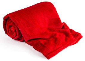 Pătură Light Sleep roșie, 150 x 200 cm