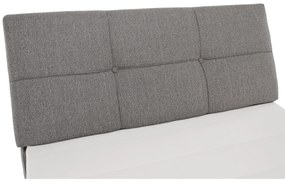 Pat electric reglabil, cu arcuri, gri, 120x200, GERONA NEW