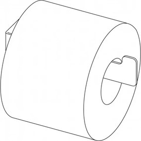 Suport hartie igienica seria Nero ADM_N211