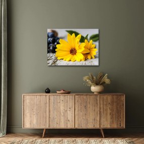 Tablou cu flori galbene (70x50 cm)