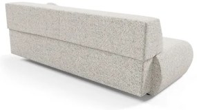 Canapea extensibilă PRATO, 3 locuri, cu spațiu de depozitare, bej