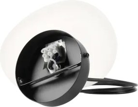 BRILAGI - Lampă suspendată pe cablu PEBBLES 1xE27/40W/230V Ø 20 cm neagră
