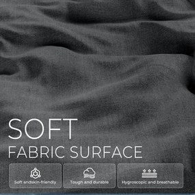 ErgoRelax Pro JD– Scaun Gaming Ergonomic, Masaj Lombar si Incalzire, Spătar Rabatabil 155°, Suport picioare, Material textil, Negru/Gri