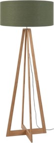 Lampadar realizat din materiale naturale, durabile si ecologice, EVEREST/F verde