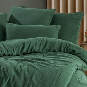 Lenjerie de pat din muselină 4Home Moss, 220 x 200 cm, 2 buc. 70 x 90 cm