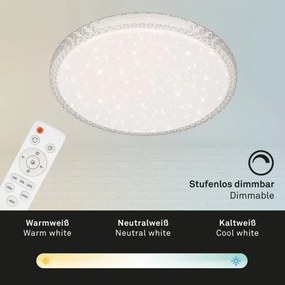 Briloner 3412-016 -LED Plafonieră LED reglabilă/24W/230V 3000-6000K Ø 39 cm