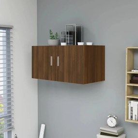 vidaXL Dulap de perete, stejar maro, 80x39x40 cm, lemn prelucrat