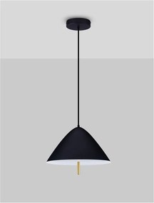 Lustra/Pendul LED design modern OROS negru