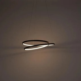 Lustră LED dimabilă pe cablu ROMAN LED/30W/230V neagră Paul Neuhaus 2472-18