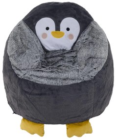 Fotoliu puf Permitira (gri) (pinguin). 1116453