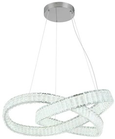 Lustra LED dimabila cu telecomanda cristale K5 MUCKY