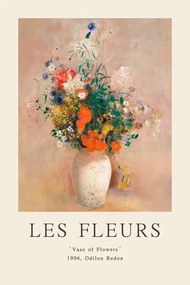 Reproducere Vase of Flowers (Les Fleurs / The Flower Collection)